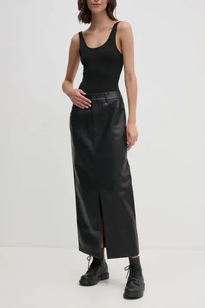 Calvin Klein Jeans fusta piele