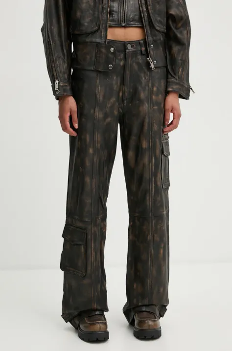 Gestuz pantaloni piele