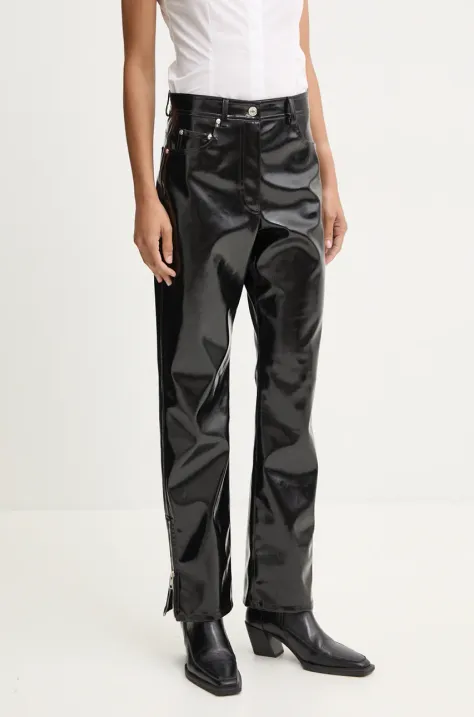MSGM pantaloni piele