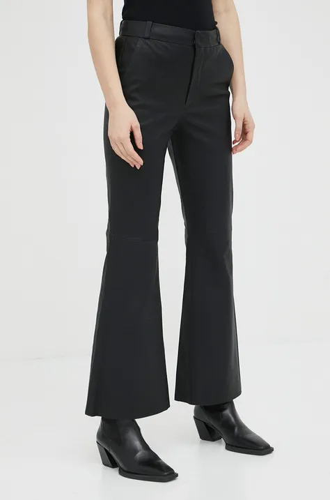 By Malene Birger pantaloni de piele Evyn piele
