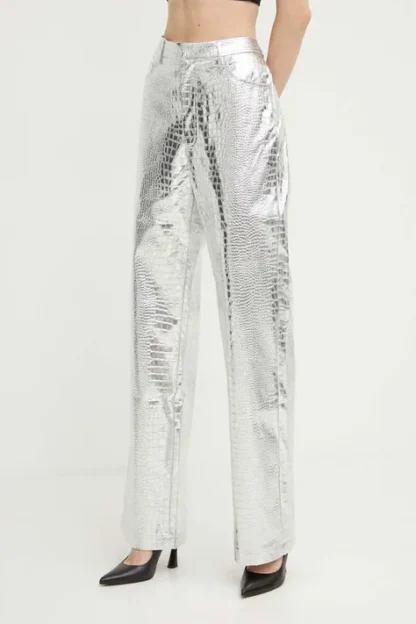 Rotate pantaloni piele