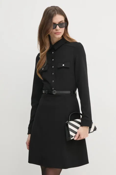 Guess rochie ZAMA piele