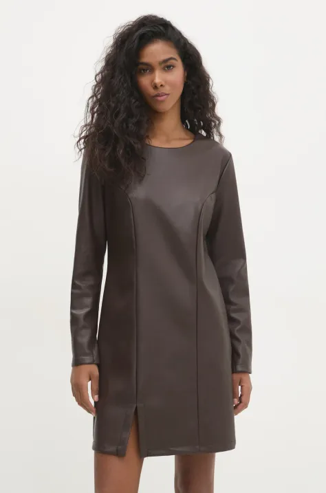 Answear Lab rochie piele