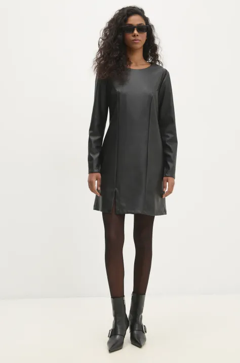 Answear Lab rochie piele