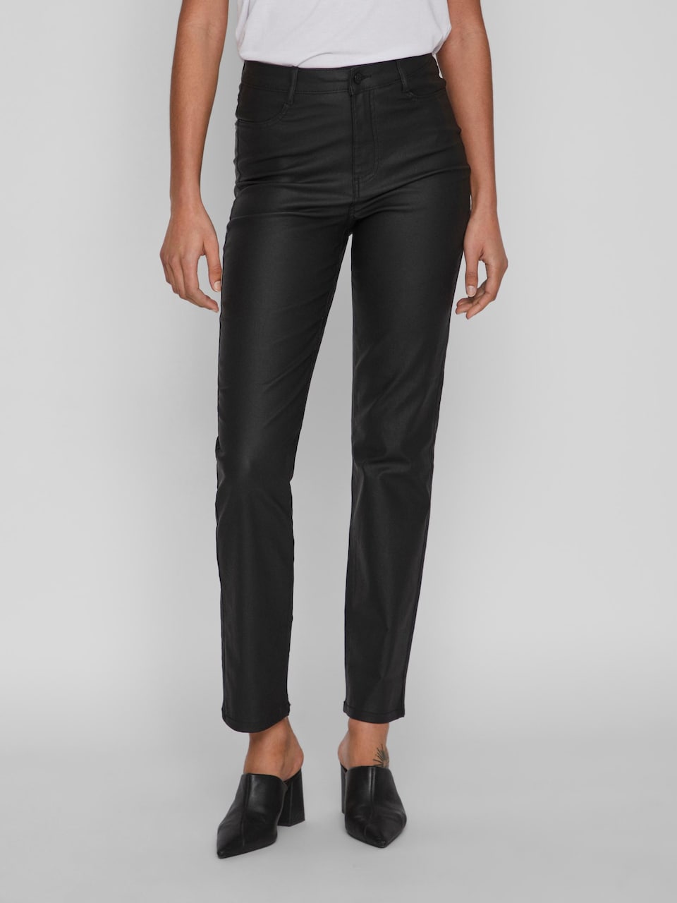 Pantaloni piele VILA
