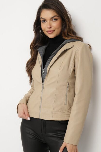 Geci piele Geacă Bej