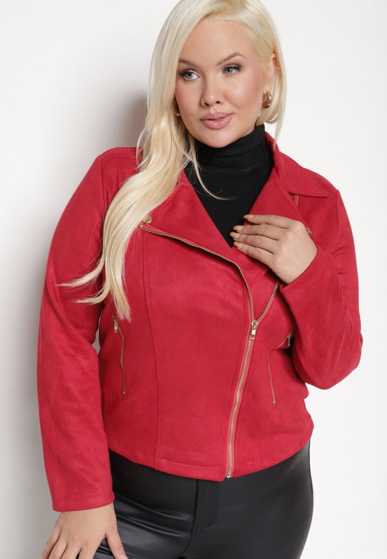 Geci piele Geacă Bordo