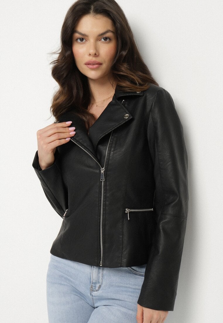 Geci piele Geacă Neagră