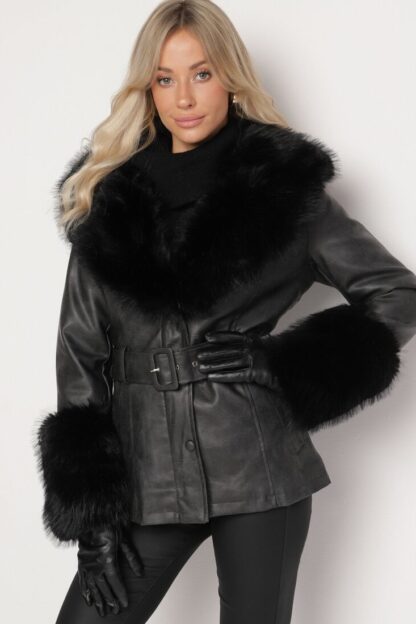 Geci piele Geacă Neagră