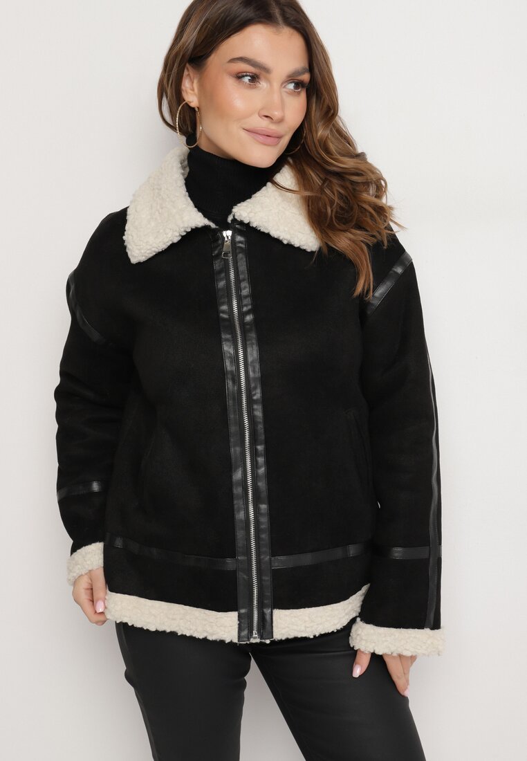 Geci piele Geacă Neagră