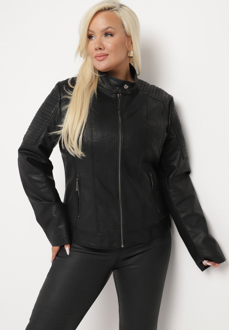 Geci piele Geacă Neagră