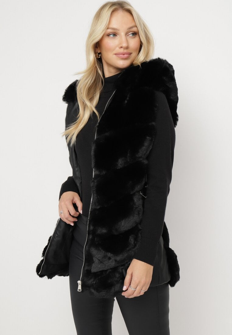 Veste piele Vestă Neagră