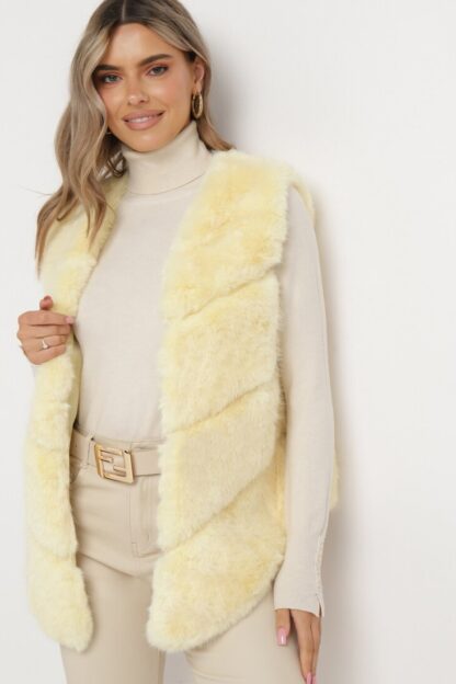 Veste piele Vestă Galbenă