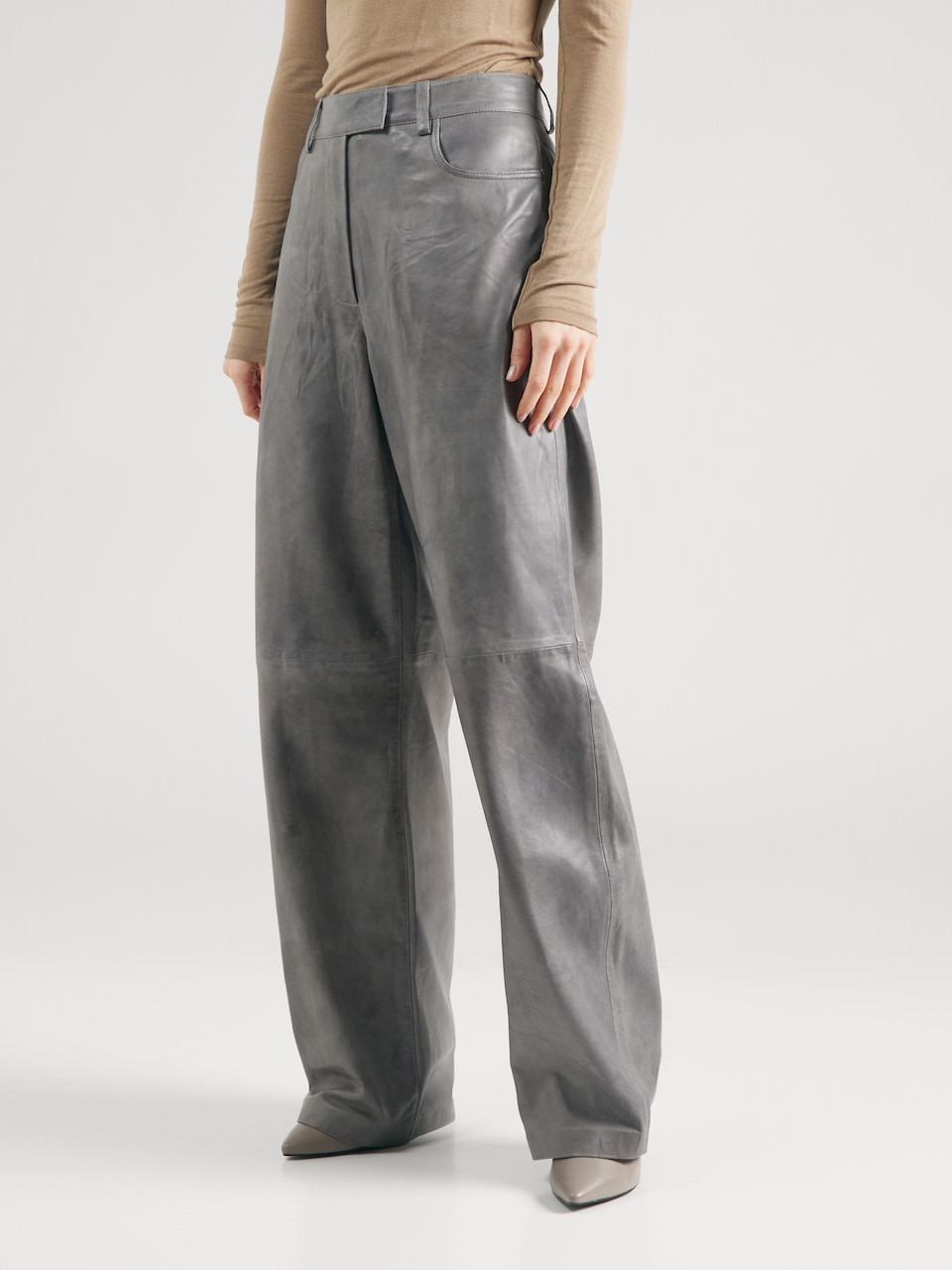 Pantaloni piele REMAIN