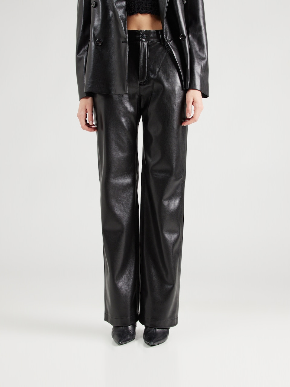 Pantaloni piele BOSS
