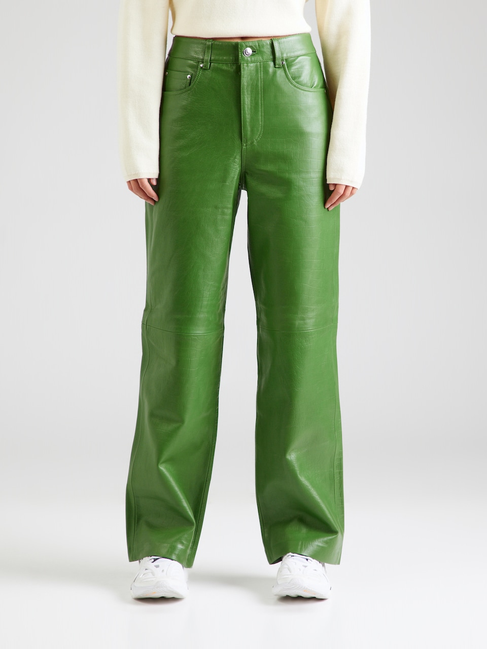 Pantaloni piele VILA ROUGE EDIT