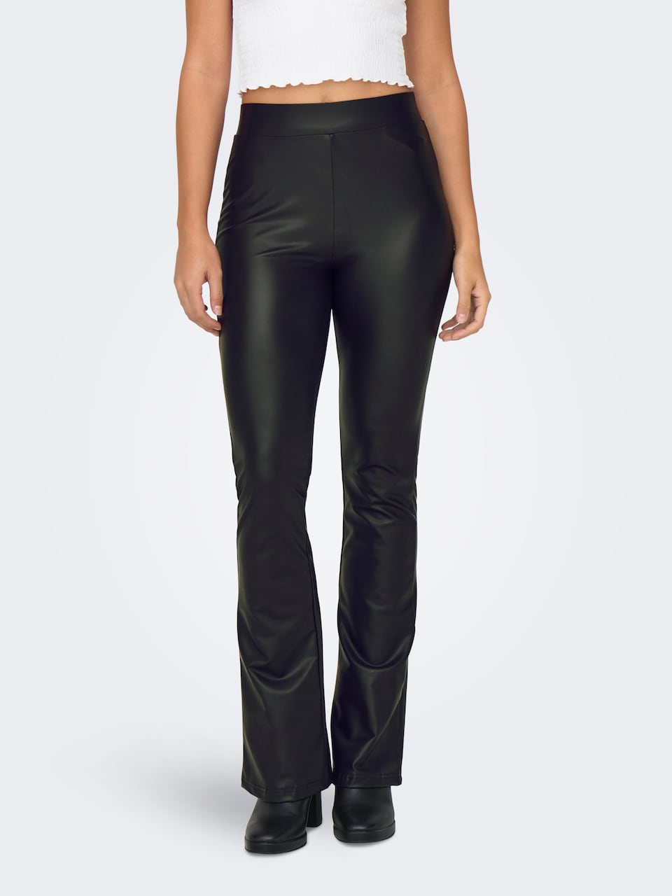 Pantaloni piele ONLY