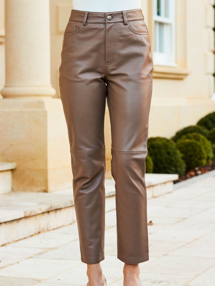 Pantaloni din piele Sosandar