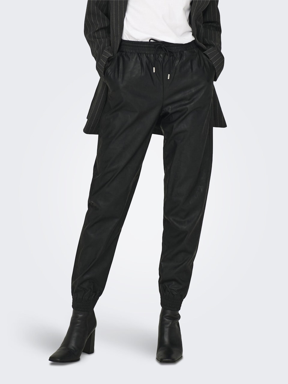 Pantaloni piele ONLY