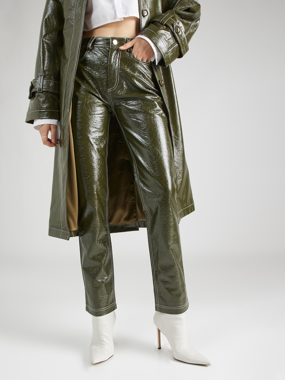 Pantaloni piele Hosbjerg