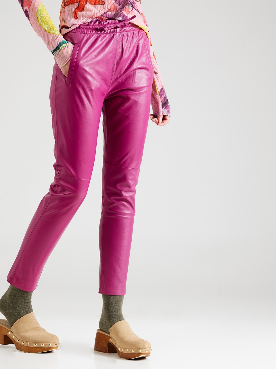 Pantaloni piele OAKWOOD