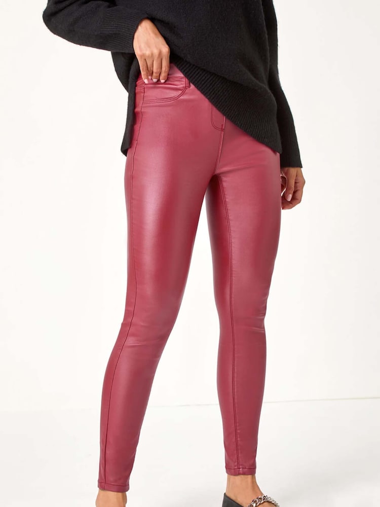 Colanți pelerină din piele artificială Roman