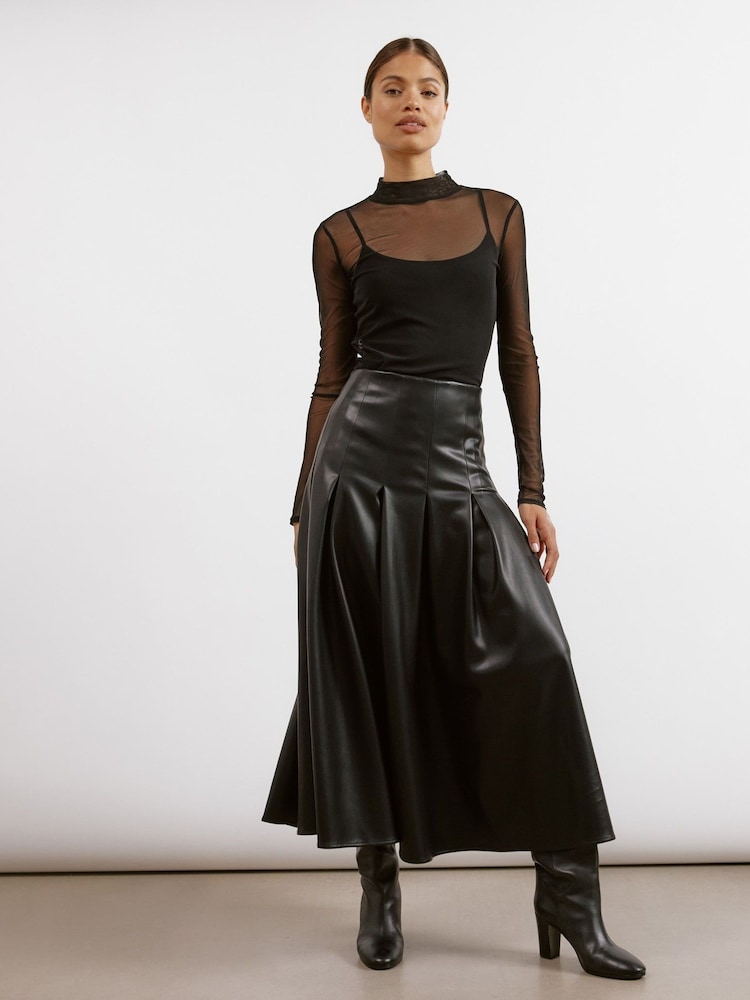 Fusta Albaray Faux piele