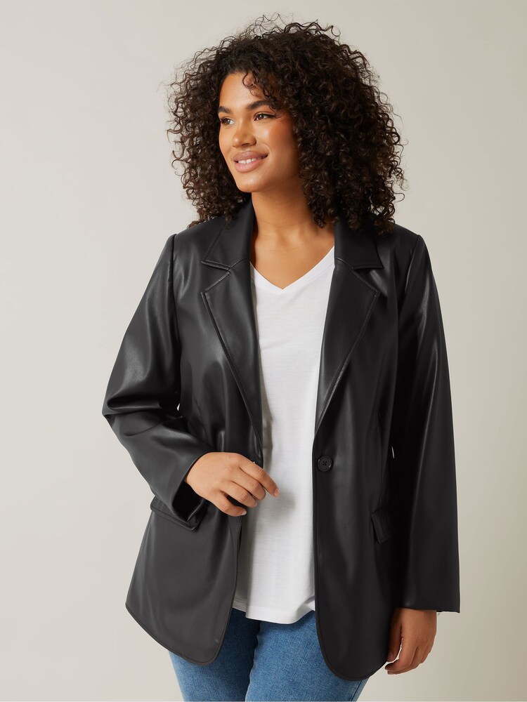Sacou Evans Blazer piele