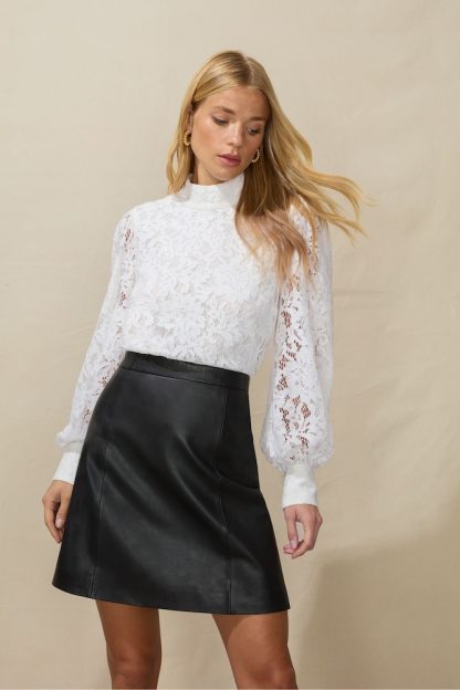 Fusta mini Ro&Zo piele
