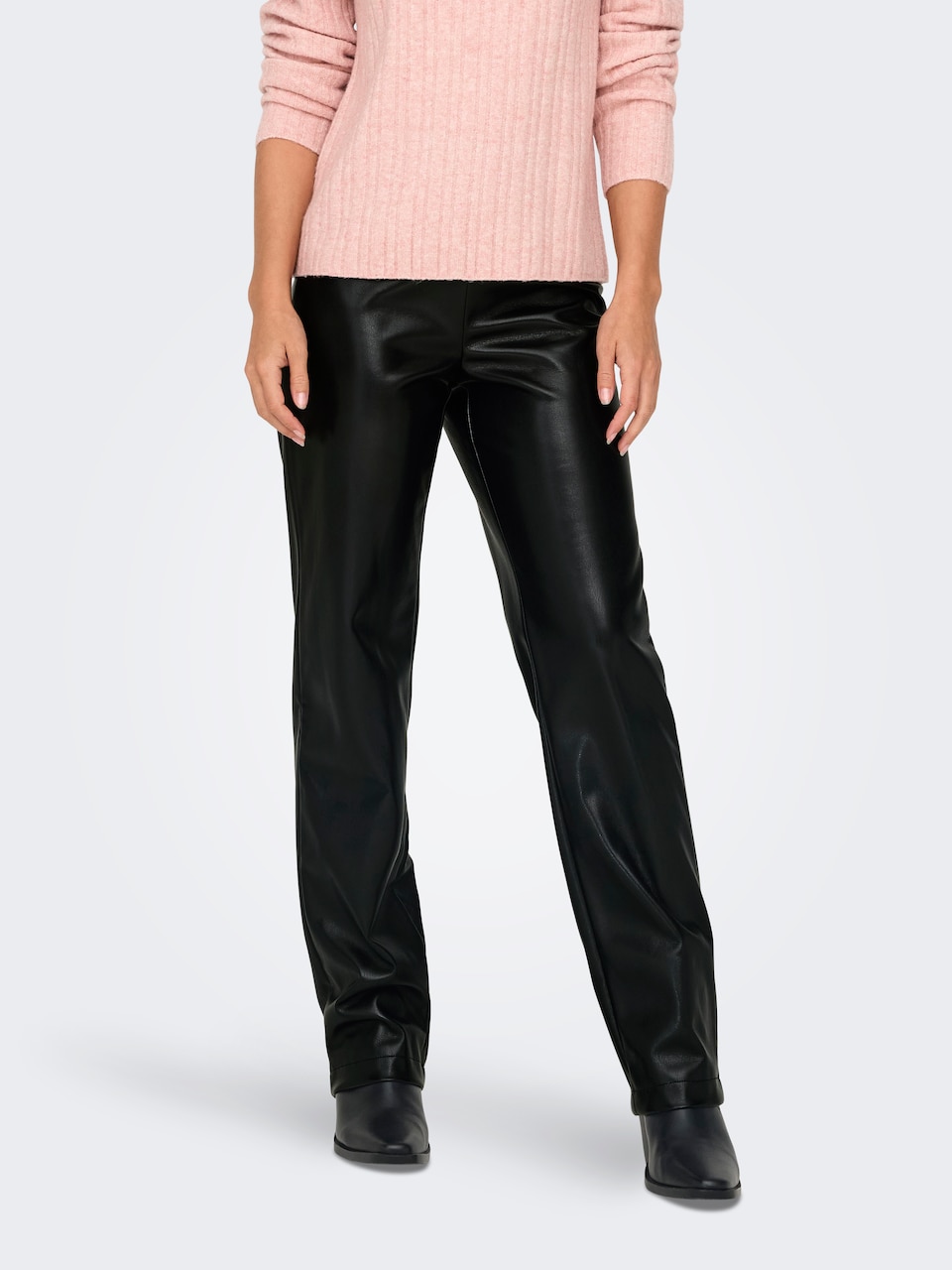 Pantaloni piele ONLY