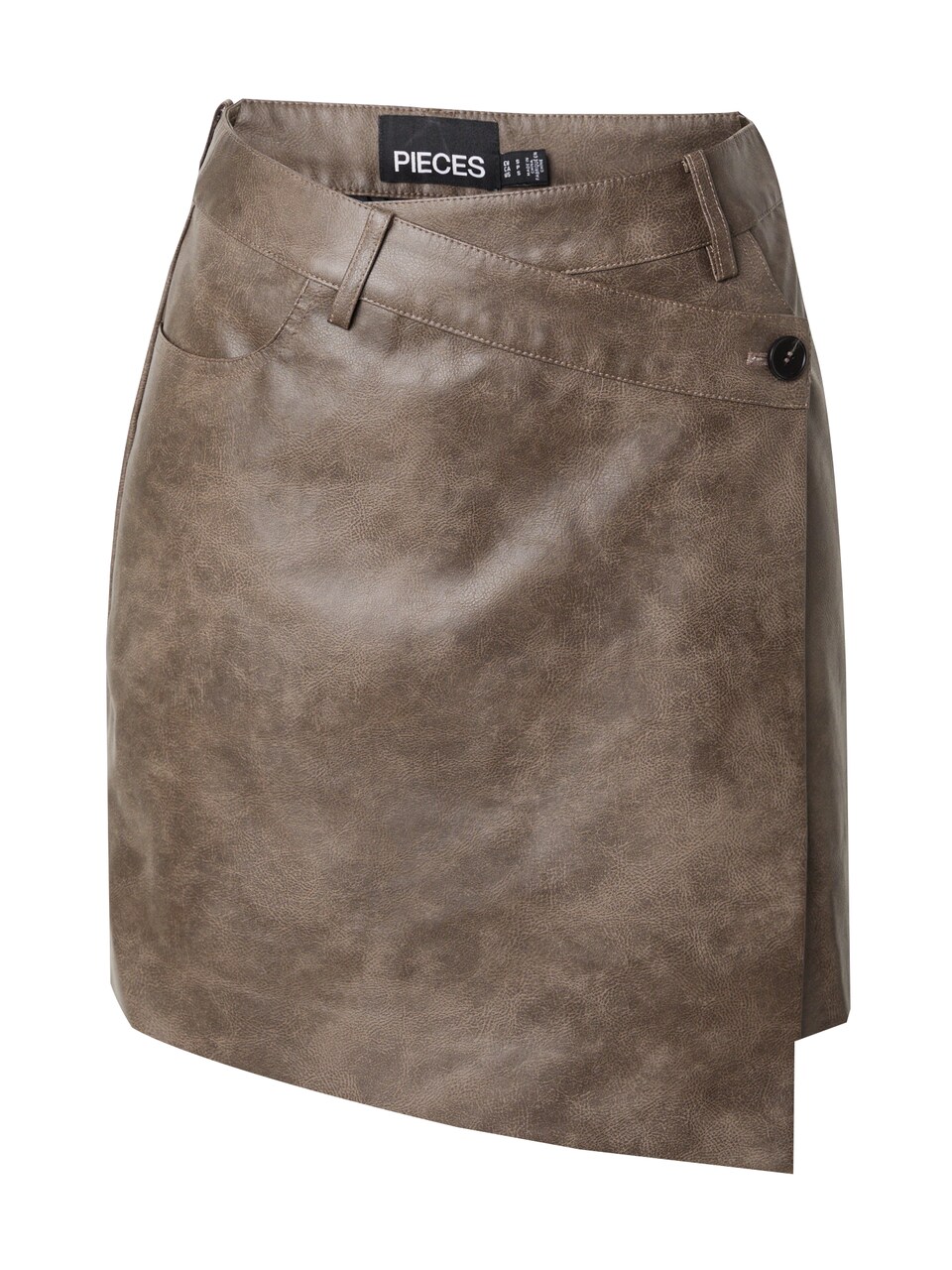 Fuste piele PIECES