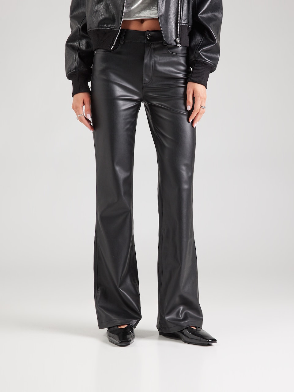 Pantaloni piele ONLY