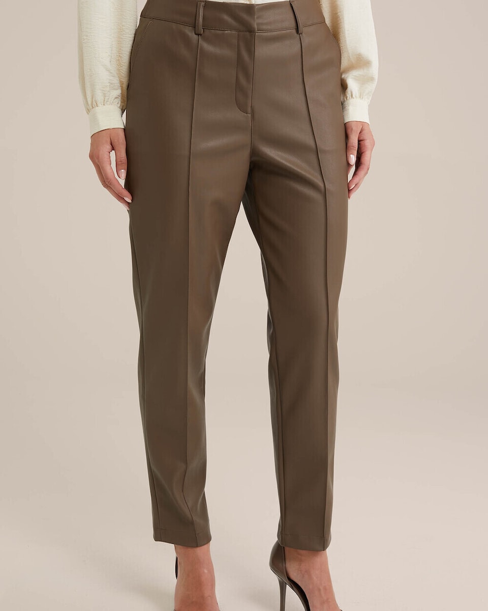 Pantaloni piele WE Fashion