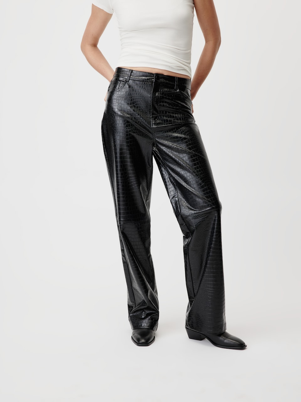 Pantaloni piele LeGer by Lena Gercke