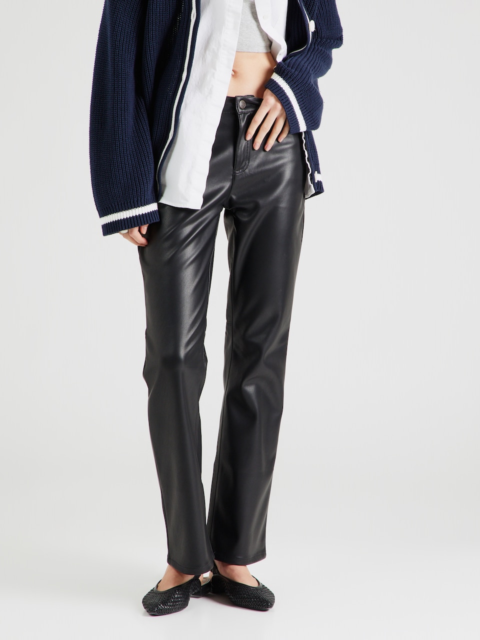 Pantaloni piele Banana Republic