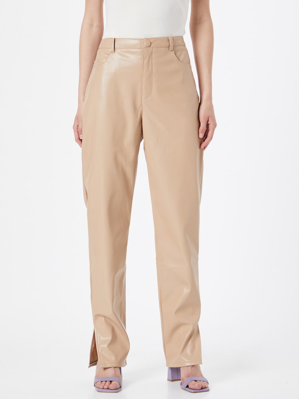 Pantaloni piele Nasty Gal