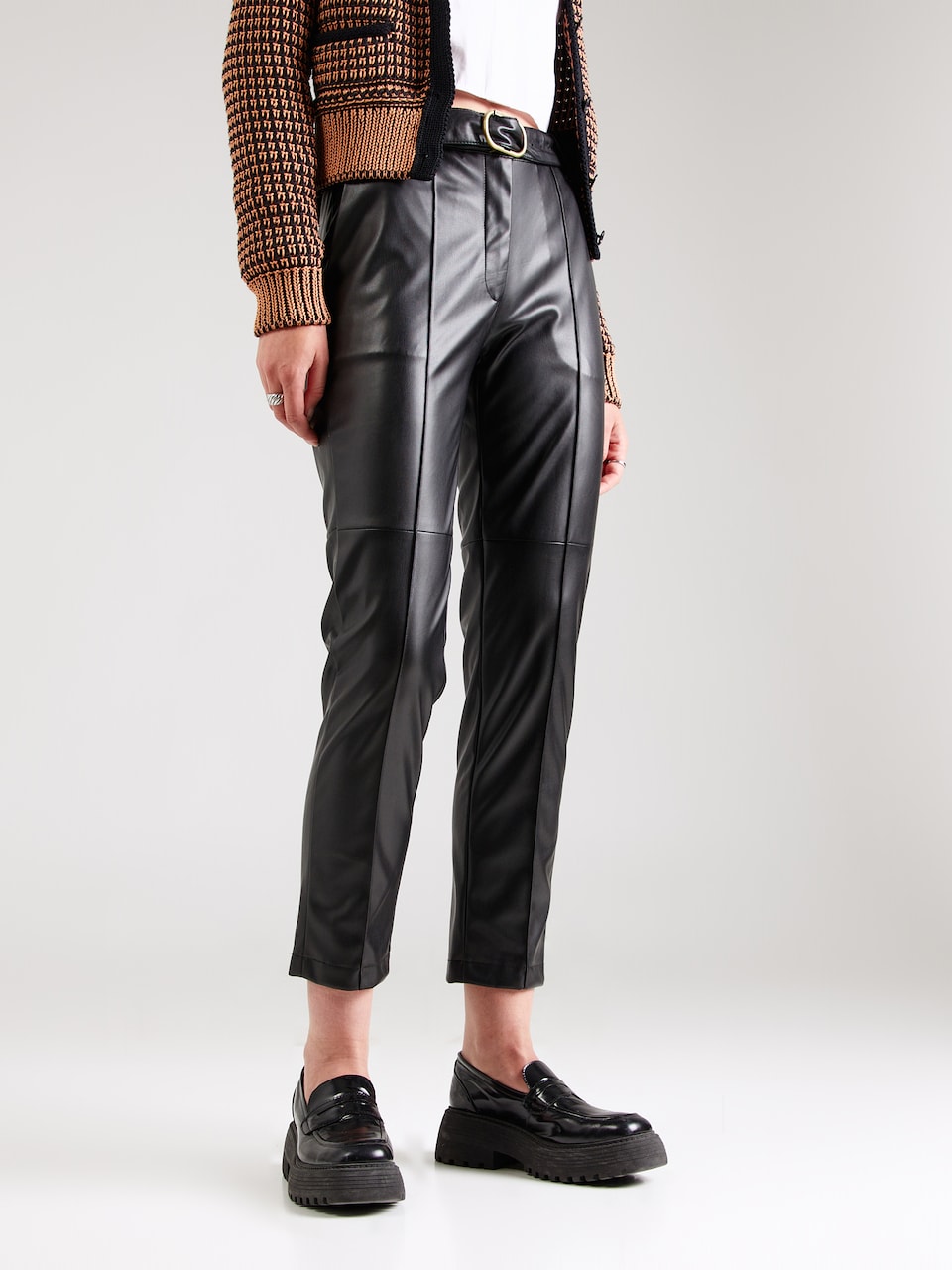 Pantaloni piele Twinset