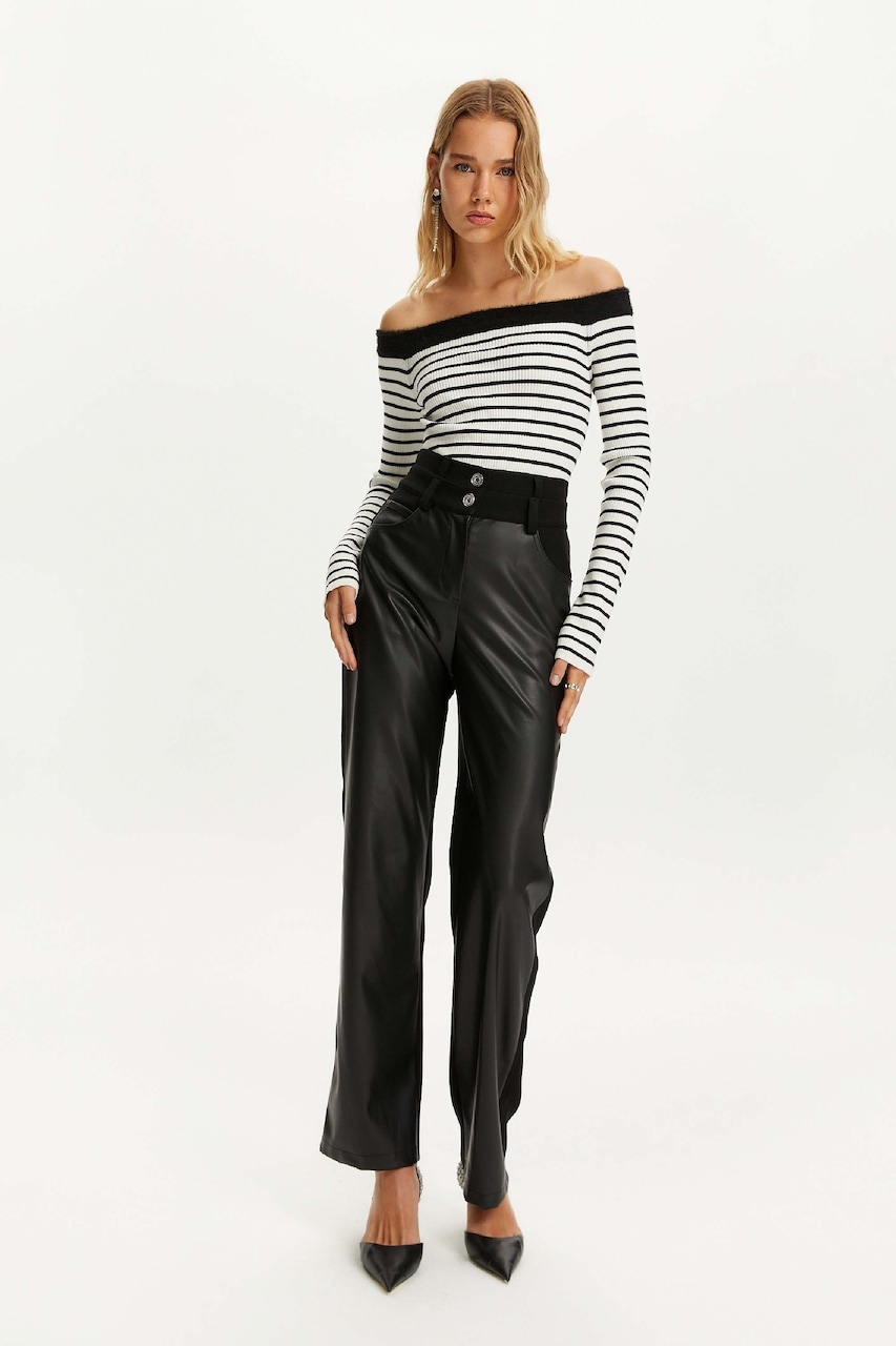 Pantaloni piele NOCTURNE